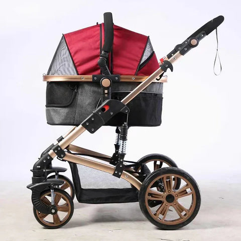 Detachable Aluminum Pet Stroller