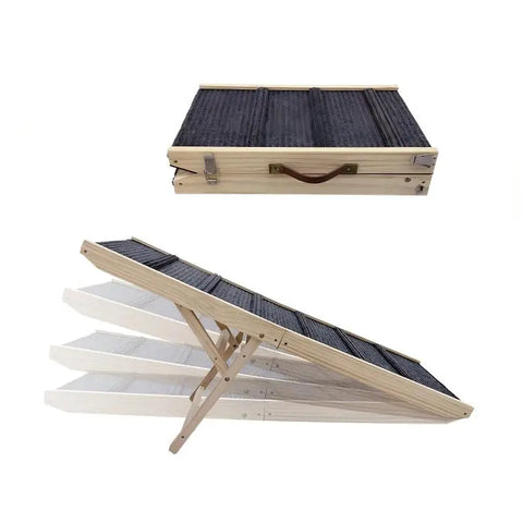 Foldable Pet Ramp and Car Step Ladder