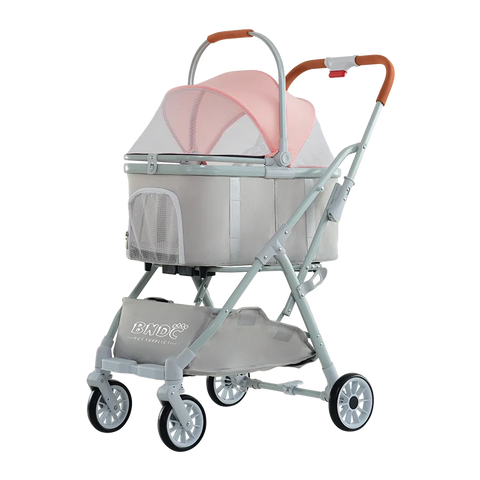 Cat Dog Portable Lightweight Pet Stroller