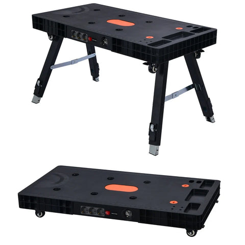 5-in-1 Folding Woodworking Workbench