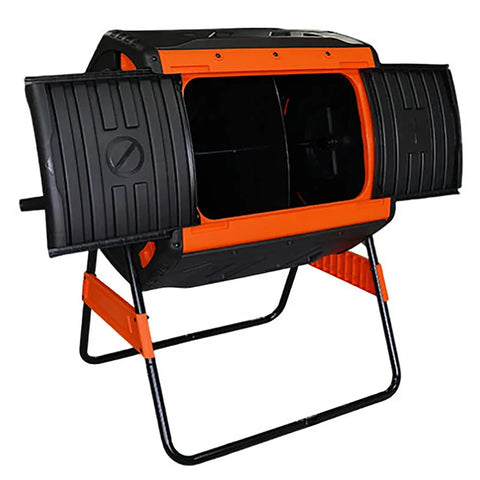 200L Dual Chamber Compost Tumbler