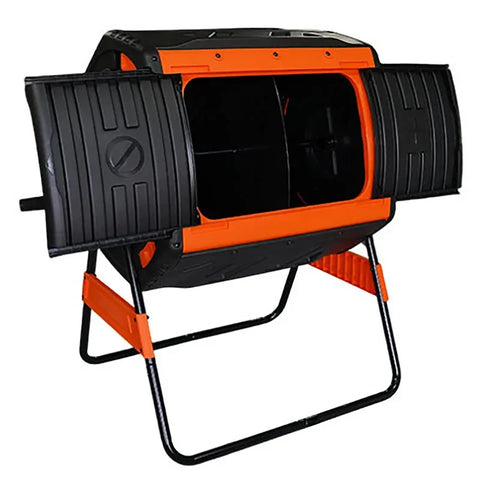 200L Dual Chamber Compost Tumbler