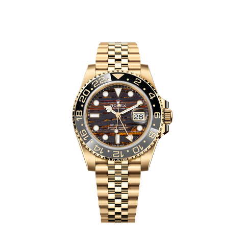 Unworn 2025, GMT-Master II, 18k Yellow Gold, 40mm, Ref# 126718grnr-0002, box & papers