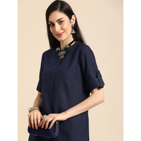 Anouk Navy Kurti