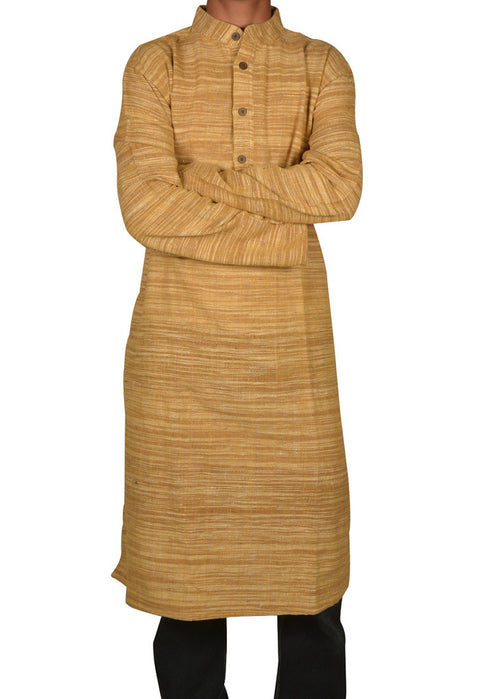 Rajrang Brown Cotton Kurti