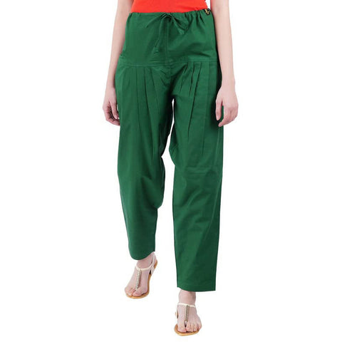 Starculture Green Cotton Salwar Suit