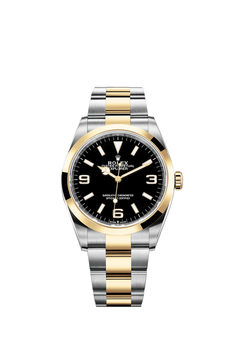 Explorer, 18k Yellow Gold and Stainless steel, 36mm, Ref# 124273-0001, 2024