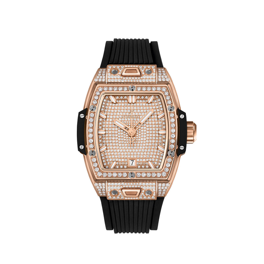Spirit of Big Bang KING GOLD FULL PAVÉ Ref# 662.OX.9000.RX.1604