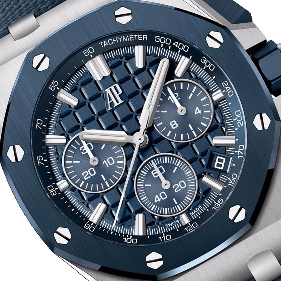 Royal Oak Offshore Selfwinding Chronograph 43, 26420SO.OO.A029VE.01, box and papers