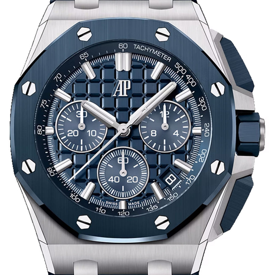 Royal Oak Offshore Selfwinding Chronograph 43, 26420SO.OO.A029VE.01, box and papers