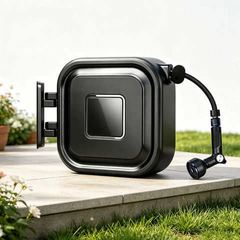 Vertak 25m Retractable Garden Hose Reel Modern Self-retractable Hose Reel For Car