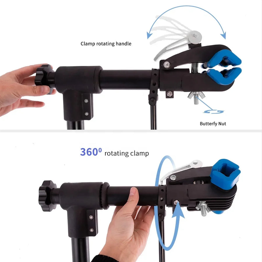 Simple Adjustable Home Bike Repair Stand Bicycle Work Stand Maintenance Rack For