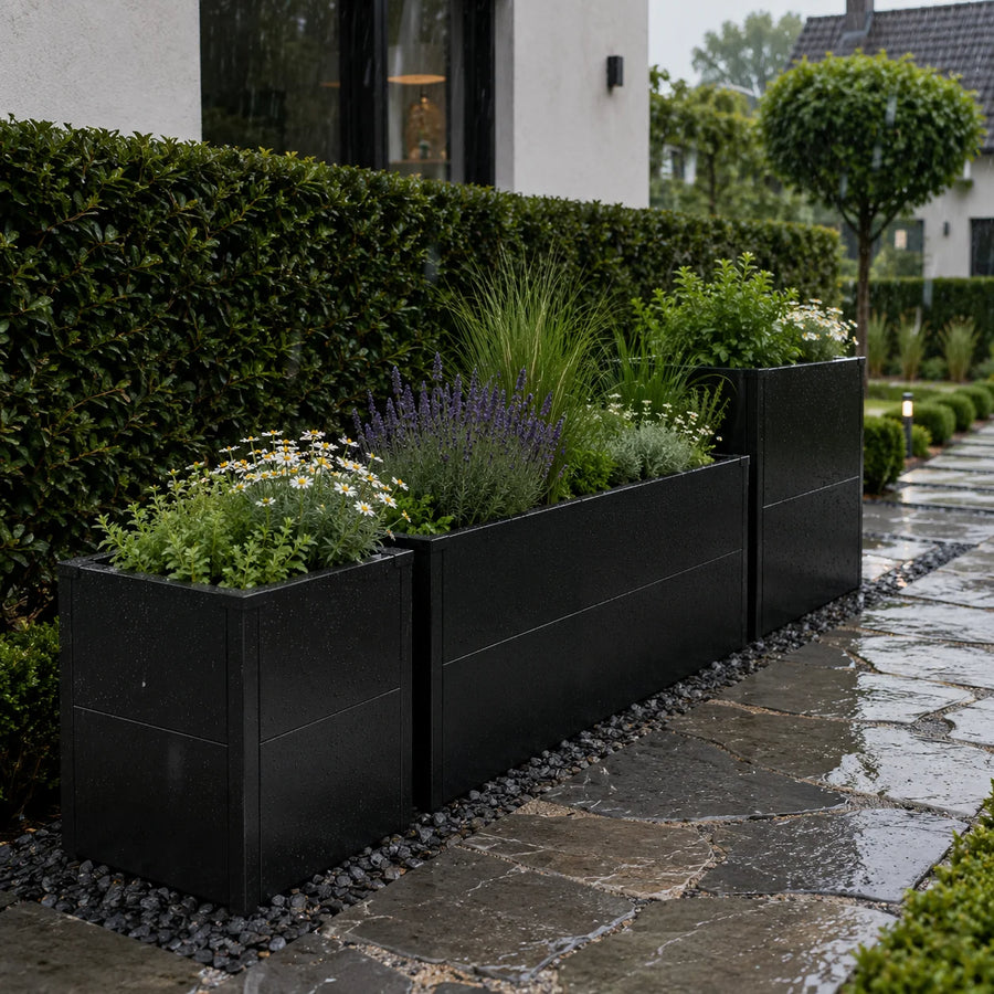 Gb09090-h30 Customizable Outdoor Metal Raised Garden Bed Backyard Planter Box For