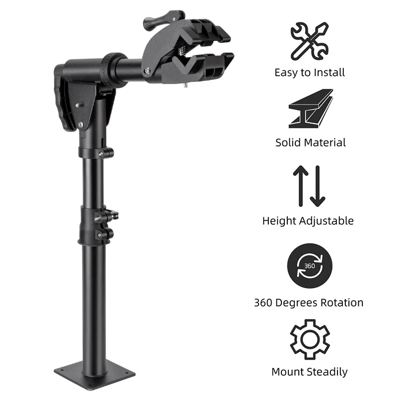 Rockbros Bike Repair Stand MTB Road Bicycle Maintenance Rack With Tool Tray