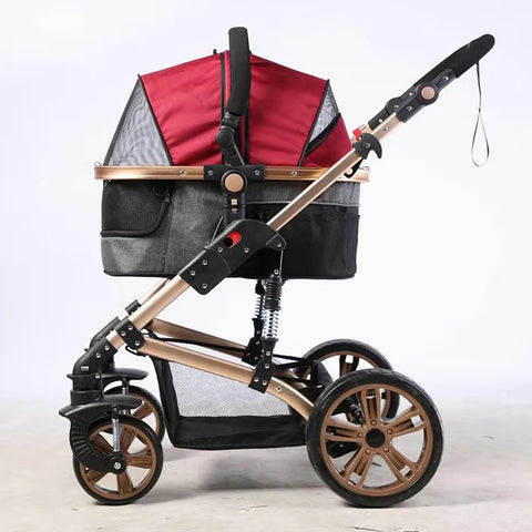 Detachable Aluminum Pet Stroller