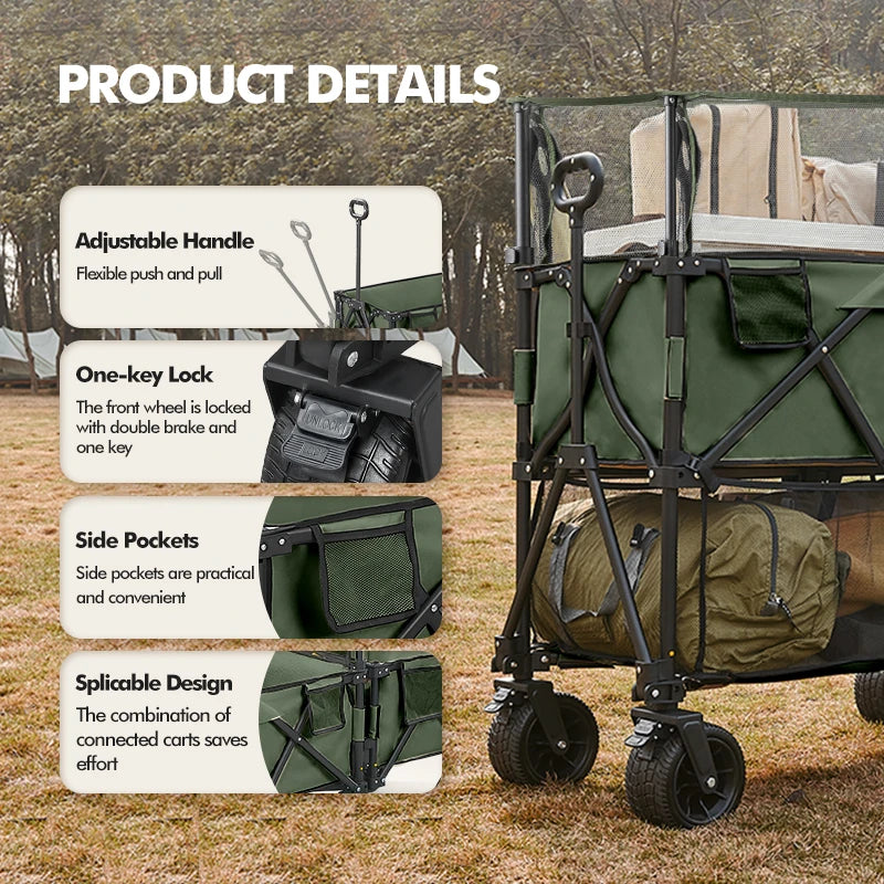 Portable Small Foldable Mini Shopping Basket Cart Trolley Tote Cart Pull Cart