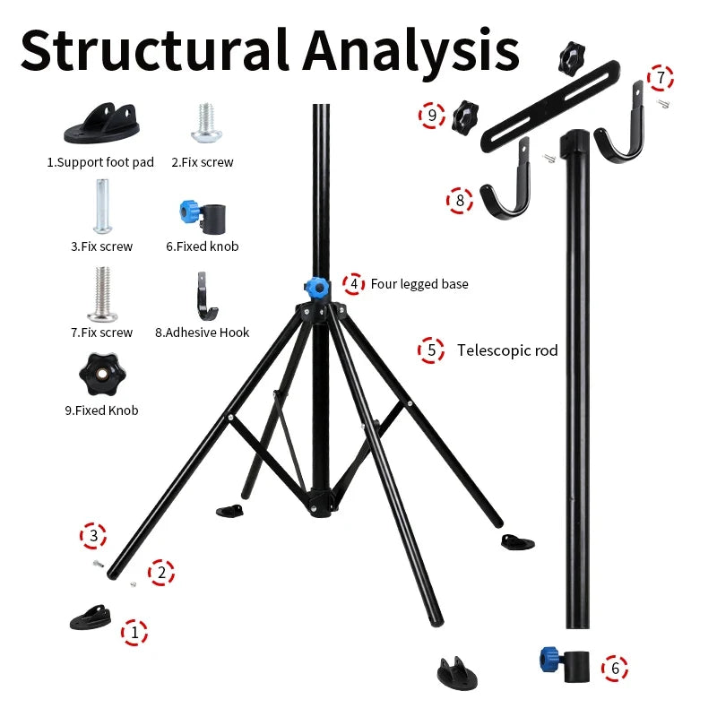 Telescopic Arm Bike Repair Bicycle Work Stand Foldable Mountain Bike Repair Stand
