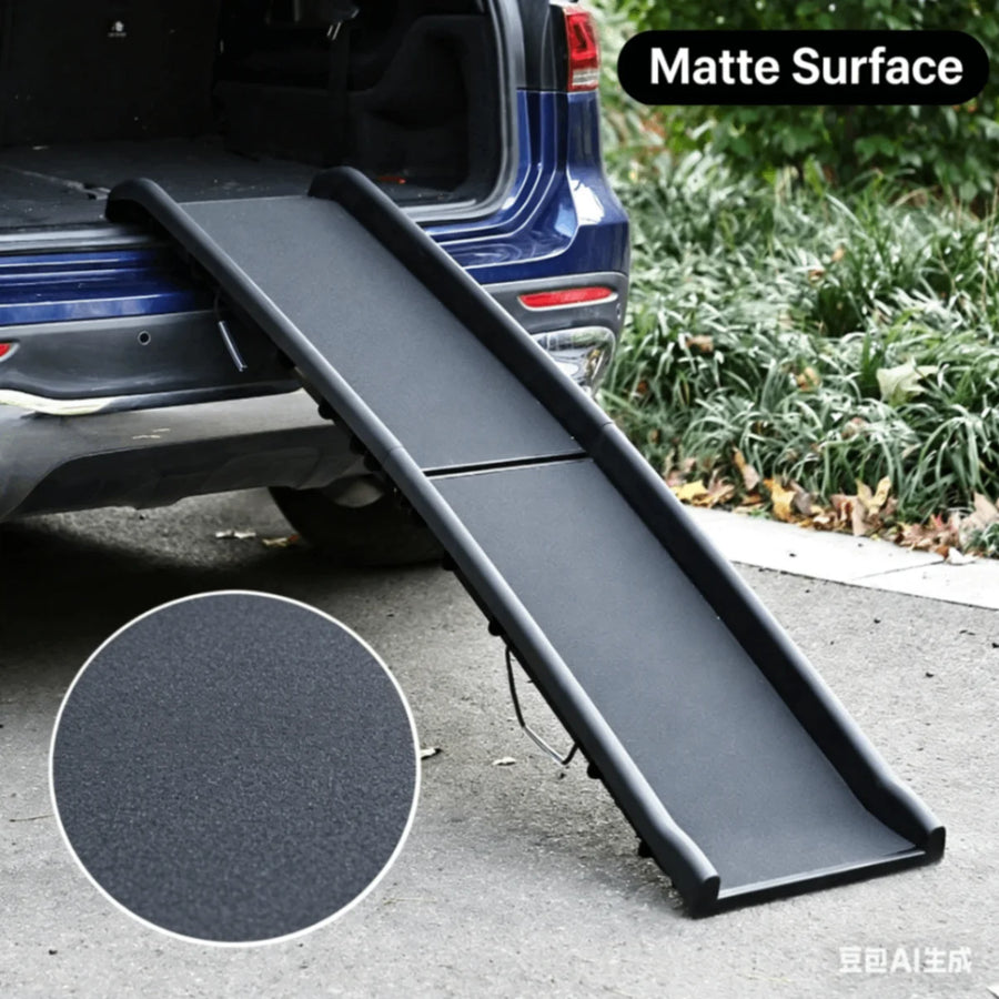 Folding Dog Car Ramp Portable Pet Stairs Lightweight Anti-slip Ladder For Small