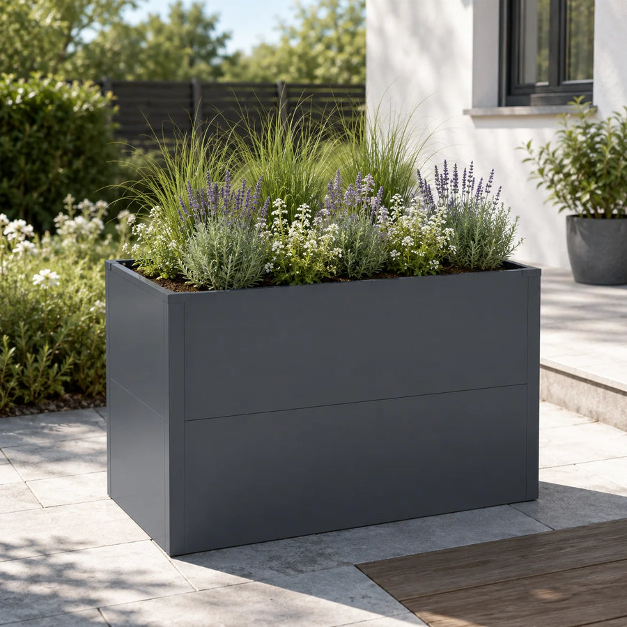 Gb09090-h30 Customizable Outdoor Metal Raised Garden Bed Backyard Planter Box For