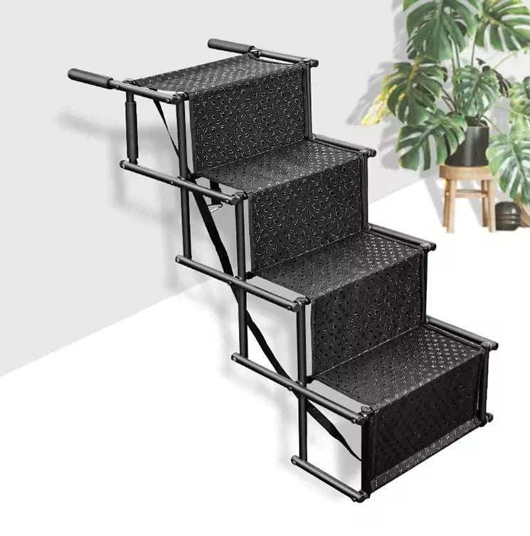 Outdoor Car Pet Supplies Dog Cat Climbing Ladder Foldable Ramp Pet Stairs