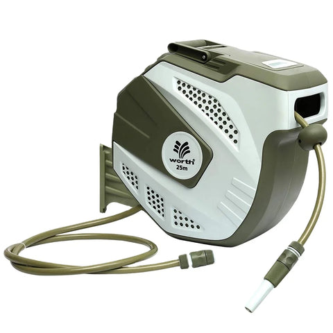 Hot Selling 25m Water Hose Reel Automatic Retractable Hose Reel Set Watering