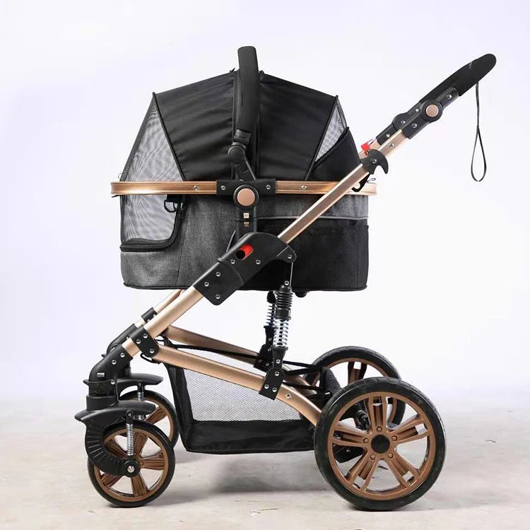 Detachable Aluminum Pet Stroller