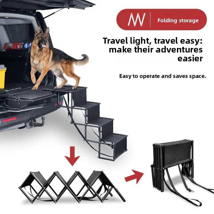 Adjustable Folding Dog Car Ramp