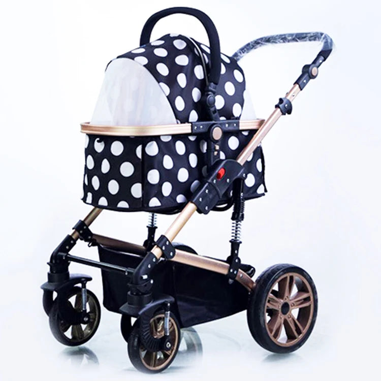 Detachable Aluminum Pet Stroller