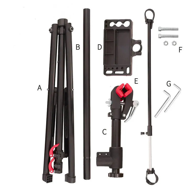 Bike Repair Stand - Heavy Duty Bicycle Stand For Maintenance Workstand - Bike
