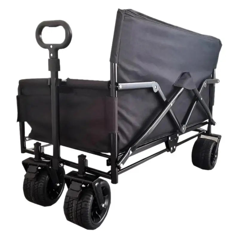 Jxft Multifunctional Four-wheel Metal Outdoor Folding Wagon Reclining Sofa Cart