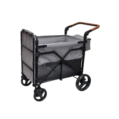 Pc26 Stable 4 Wheel Pet Wagon Cart Foldable Heavy Load Dog Trolley Portable