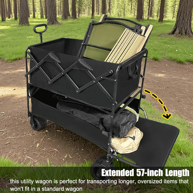 All Terrain Folding Wagon Cart