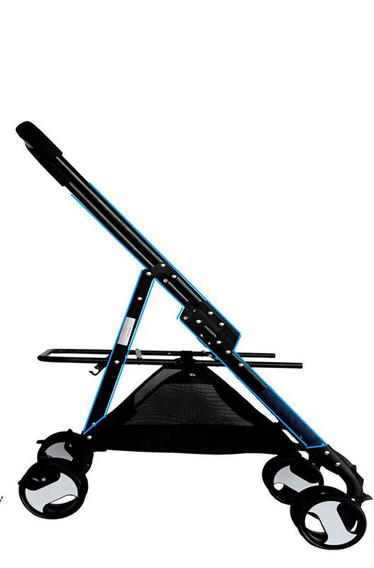 Cheap Dog Stroller Made In Foldable Four Wheels Pet Pram Carriage For Small Dogs