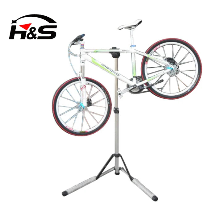 Extensible Bike Repair Stand for Road and Mountain Bikes