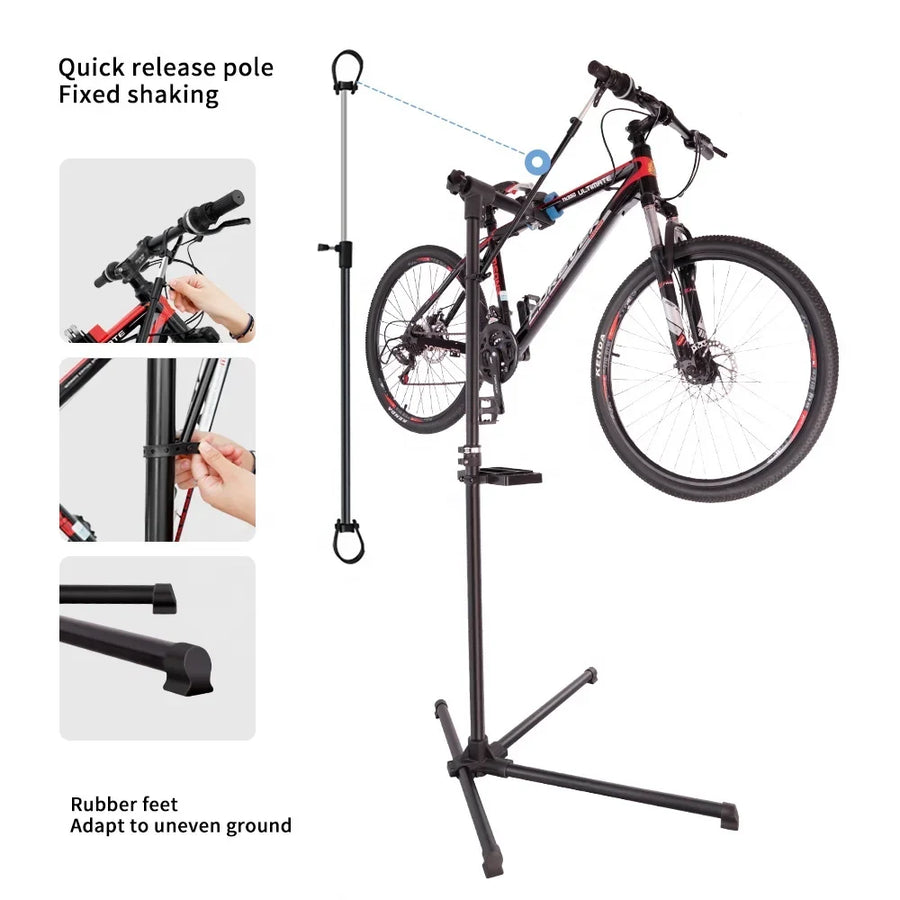 Simple Adjustable Home Bike Repair Stand Bicycle Work Stand Maintenance Rack For