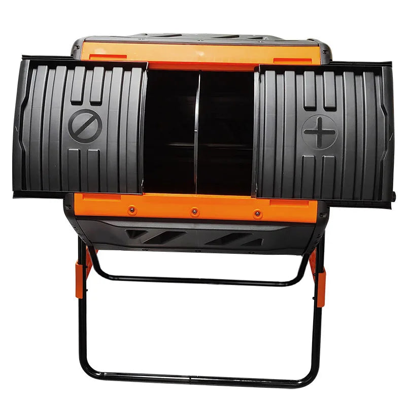 200L Dual Chamber Compost Tumbler