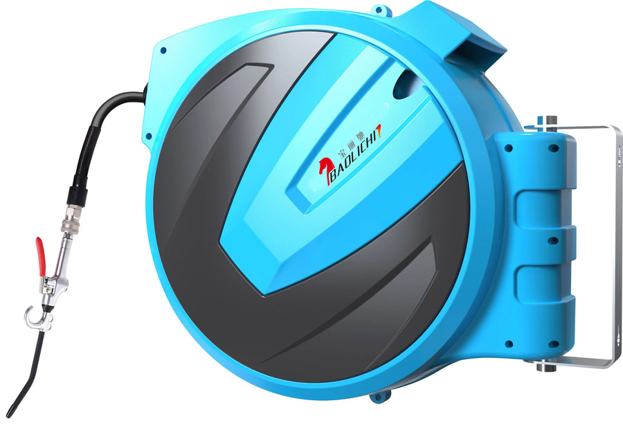 Hantechn Automatic Retractable Garden Hose Reel 30m+2m Pvc Water Hose With Abs