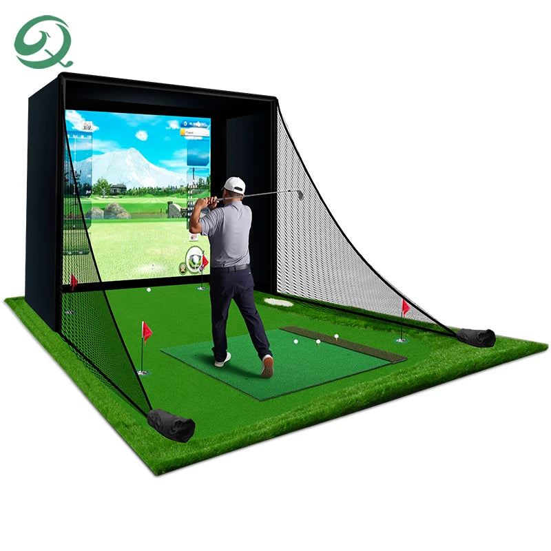 High Quality Portable Golf Practice Net Golf Swing Training Net Portable Indoor