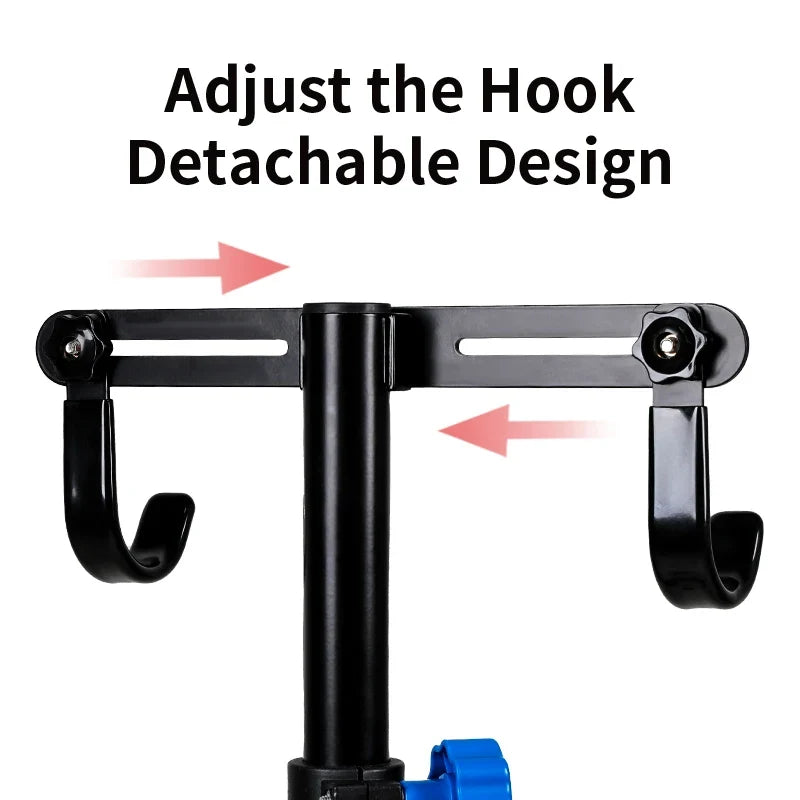 Telescopic Arm Bike Repair Bicycle Work Stand Foldable Mountain Bike Repair Stand