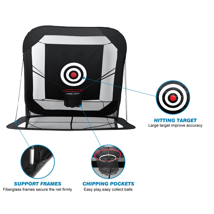Folding Backyard Golf Hitting Net
