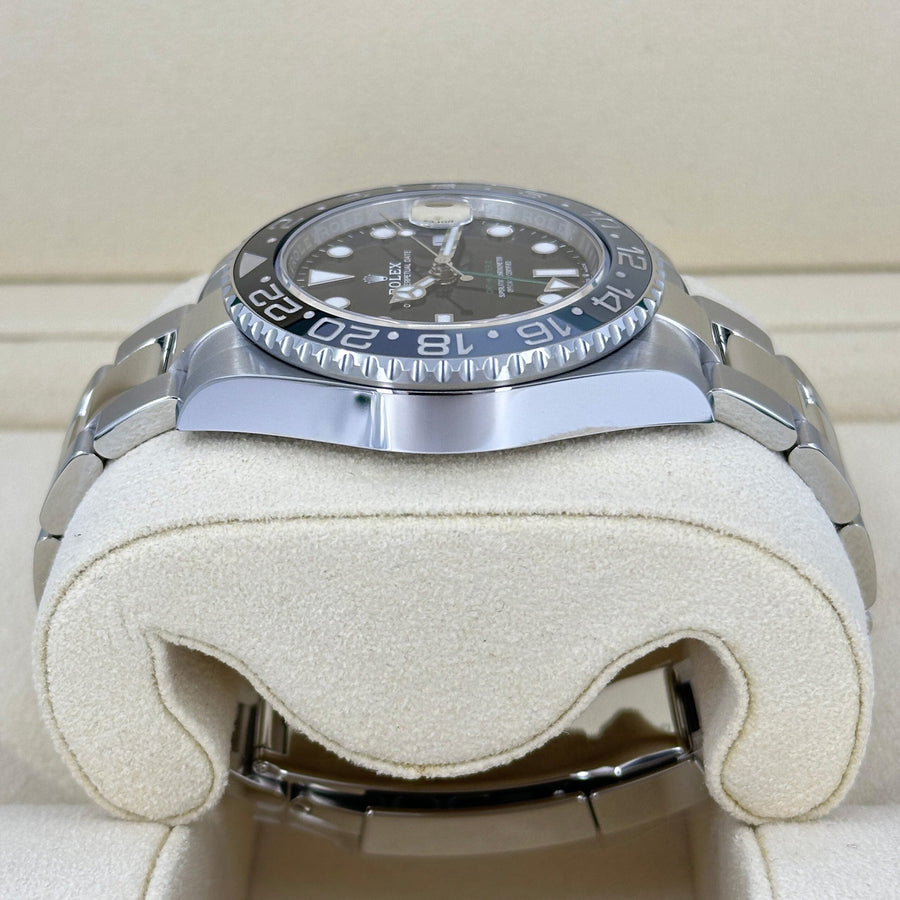 Unworn GMT-Master II, Bruce Wayne, Black, Oyster, Ref# 126710grnr-0004