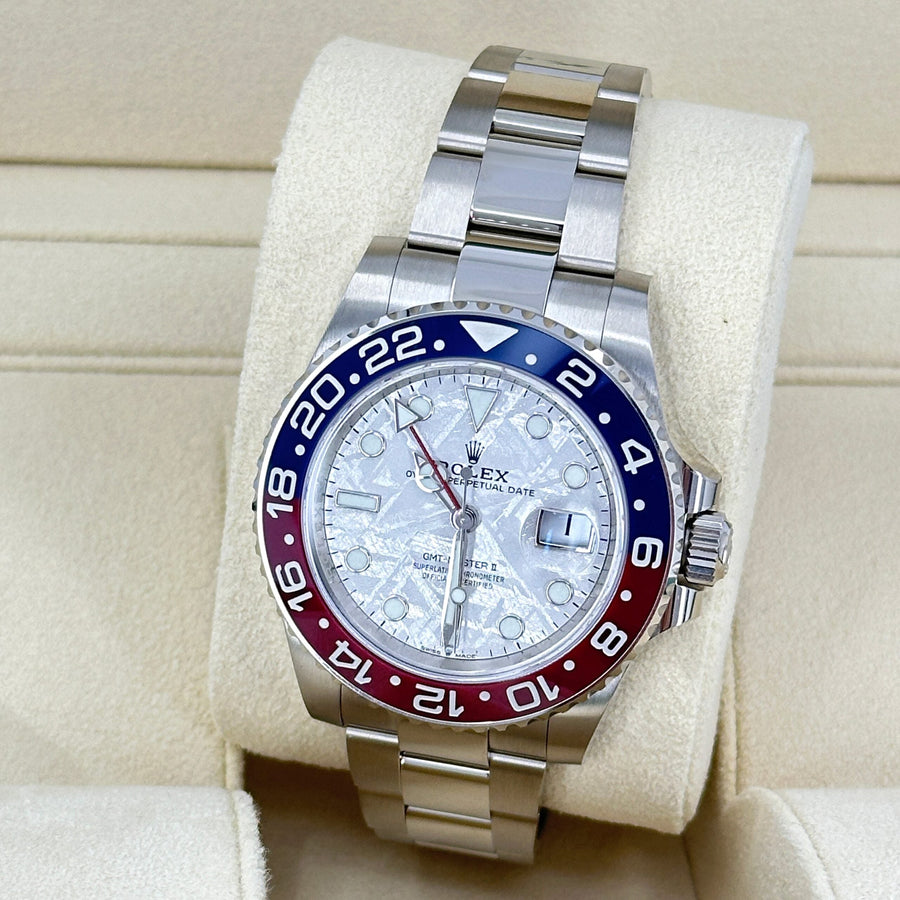 GMT-Master II 18 ct white gold Ref# 126719BLRO-0002