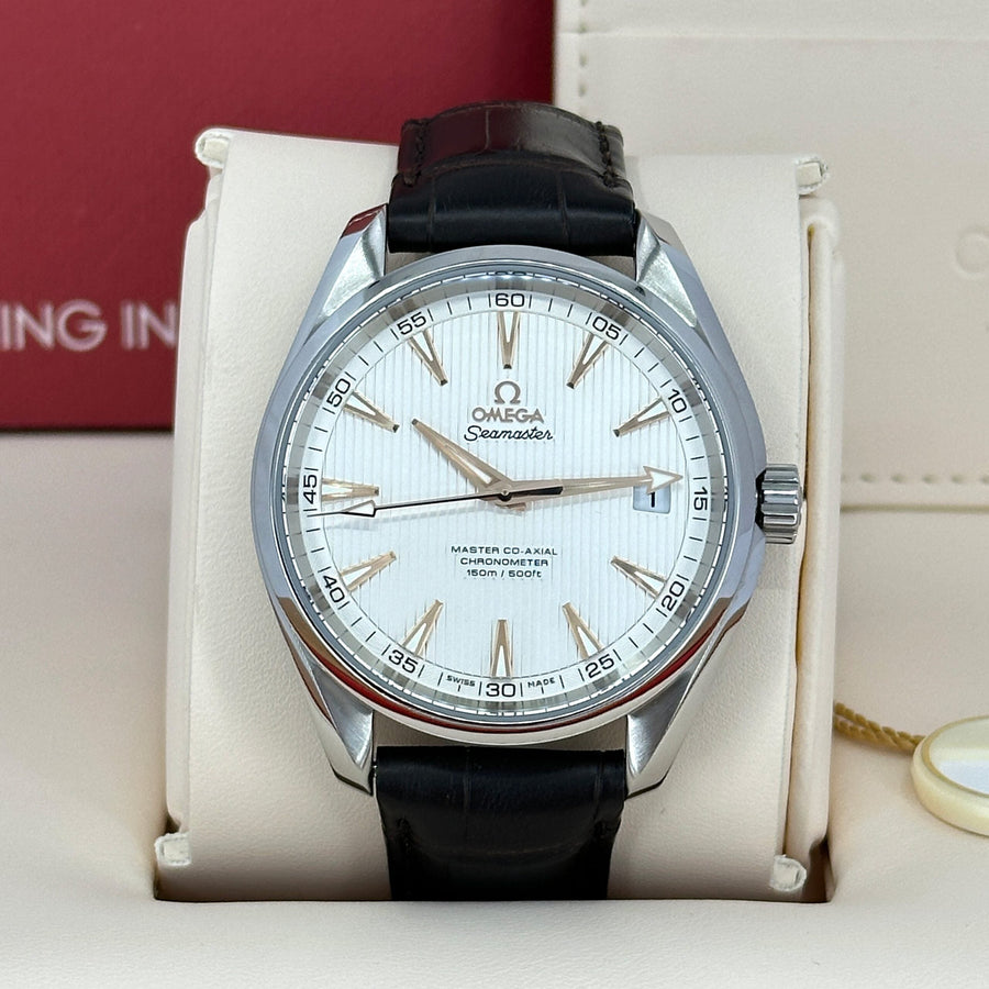 Pre-owned Seamaster Aqua Terra 150m 41.5mm 231.13.42.21.02.003 Complete, 2019