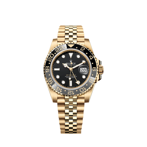 GMT-Master II, 40mm, 18k Yellow Gold, Ref# 126718GRNR-0001