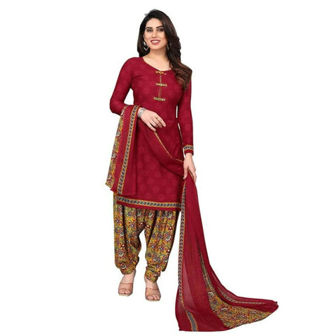 Ad Exports Crepe Salwar Suit