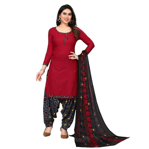 Ad Exports Crepe Salwar Suit