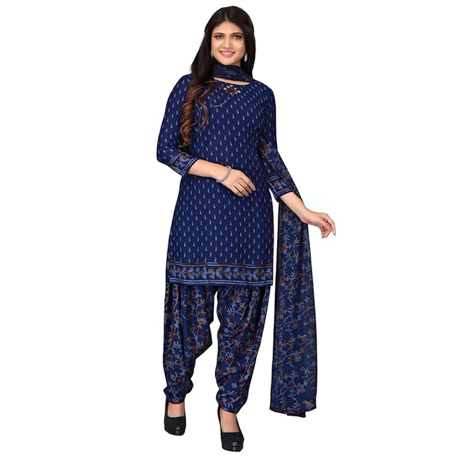Ad Exports Crepe Salwar Suit