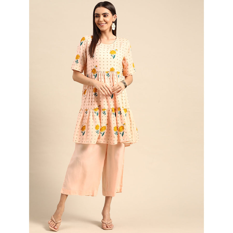 Anouk Peach Kurti