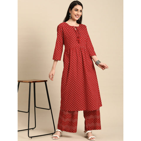 Anouk Red Kurti