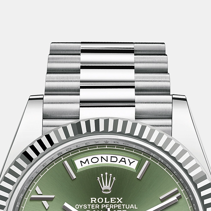 Day-Date, 40mm, Platinum, Ref# 228236-0008
